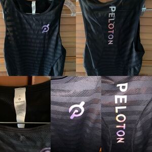 Lululemon x Peloton tank size 4 black